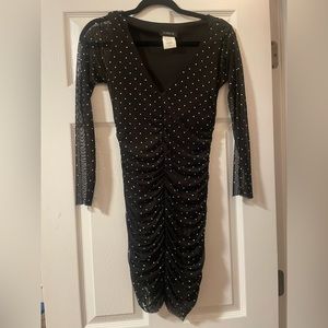 Black gem homecoming dress!
